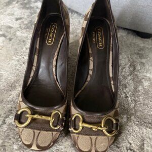 Coach Wedge Heels